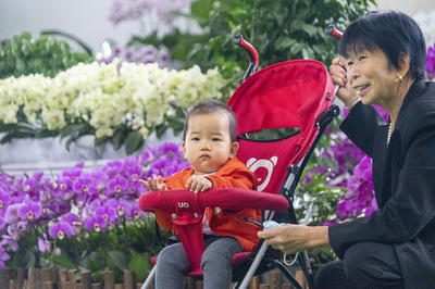 科技赋能展会 裸眼3D、AI主播与礼品花卉销售点亮花博会农博会